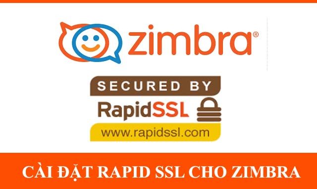 rapid ssl 4 zimbra